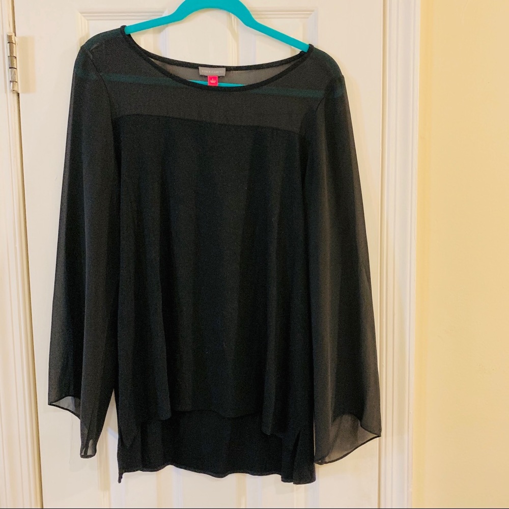 Sale Vince Camuto Black Sexy Top - Picture 5 of 9
